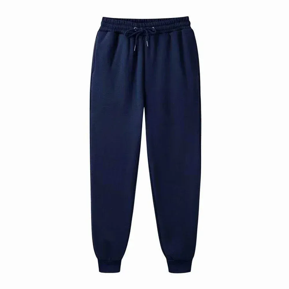 Herrebukser Herre Uformell Høst Vinter Fleece Joggebukser Herre Løping Jogger Sportsbukser Mote Ensfarget_voghion.com
