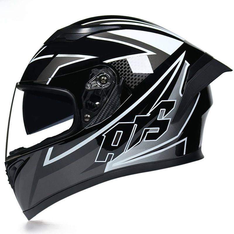 Electric Motorcycle Full Helmet Style Cool Summer Rider Scooter With Bluetooth Horns_voghion.com