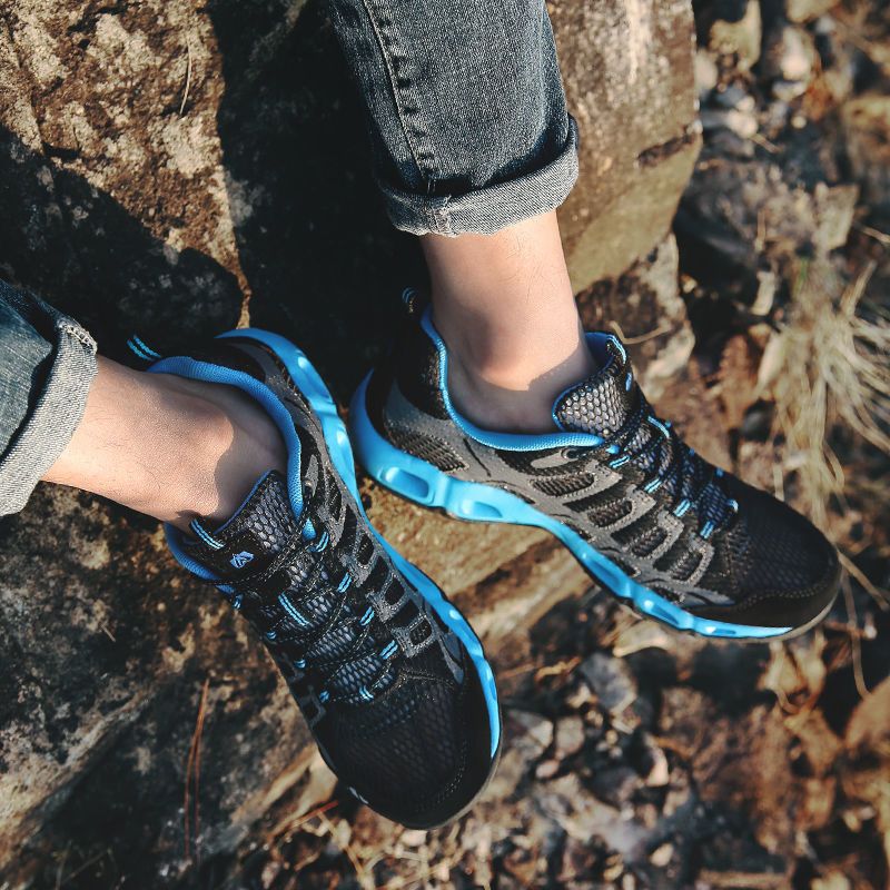 Sommer schnell trocknend männer und frauen atmungsaktive leder outdoor nicht-slip wandern schuhe_voghion.com
