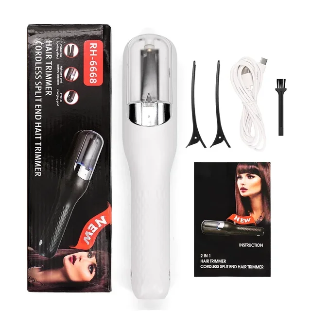 Automatic Hair Split End Trimmer Device For Damaged Hair Repair_voghion.com