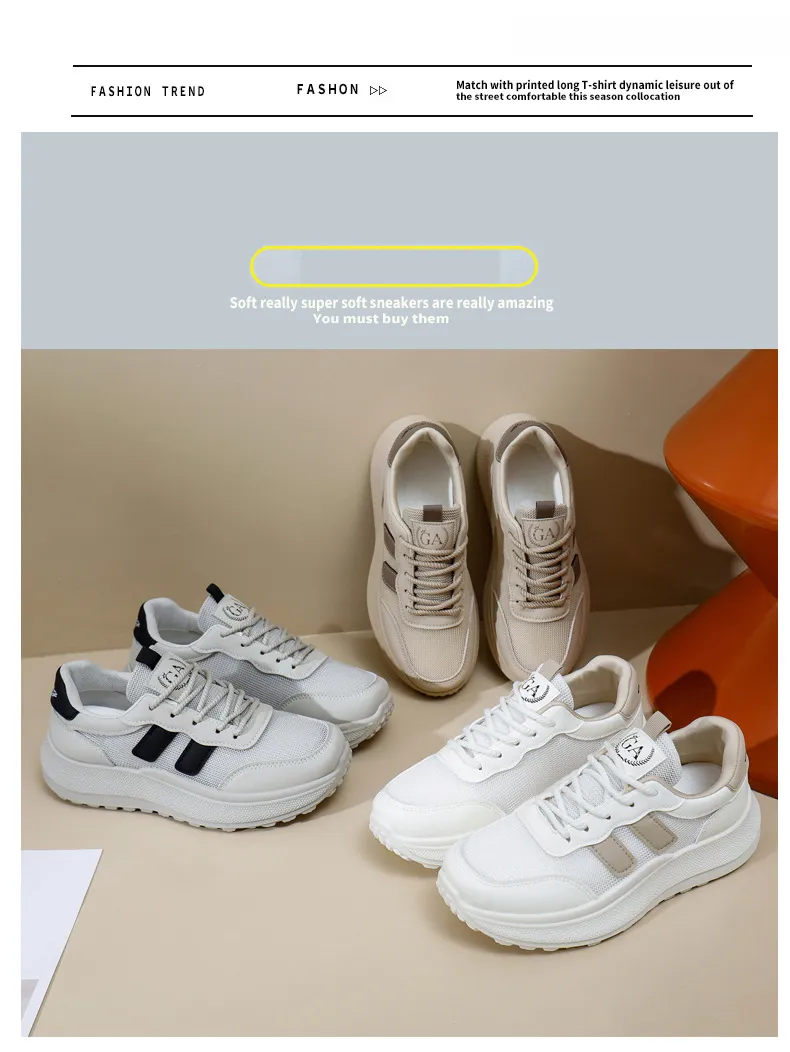 Women's Breathable Casual Running Shoes, Lightweight Comfort_voghion.com