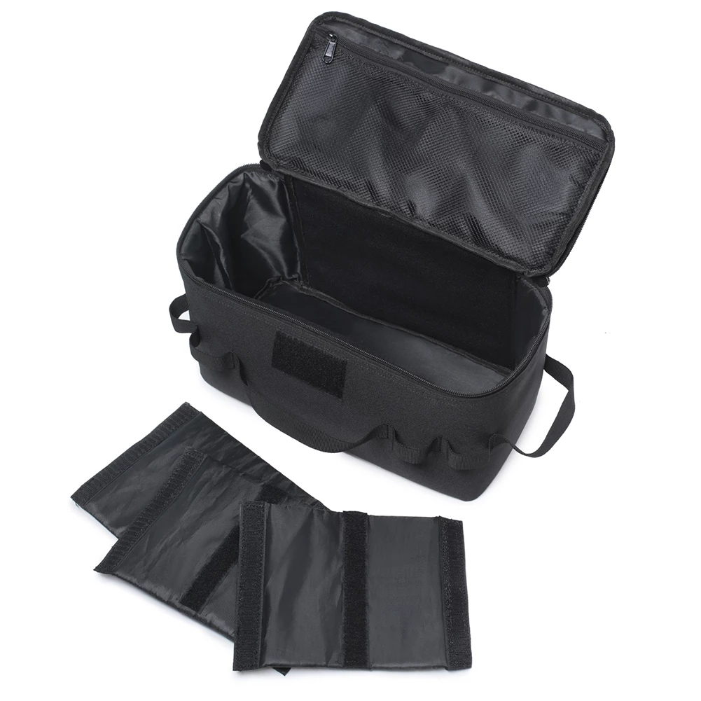 Borsa portaoggetti da campeggio, cestino da picnic, campeggio all'aperto, lampade, fornello a gas, bombola di gas, pentola, borsa da trasporto, sacco portaoggetti, borsa da picnic_voghion.com