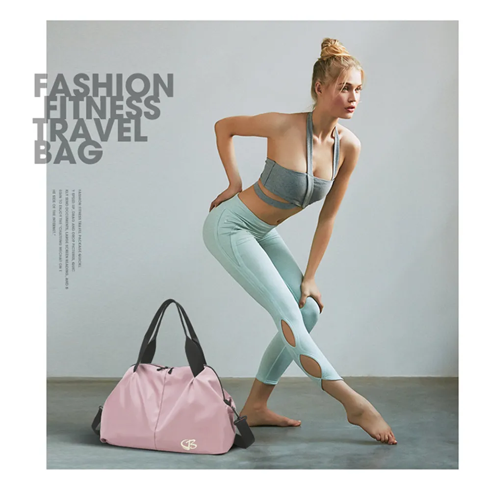 Fashio Gym Fiess Traiig Shoulder Large Capacity Bag Shoppig Yoga Travel Duffle Bags Portable Crossbody Hadbags_voghion.com