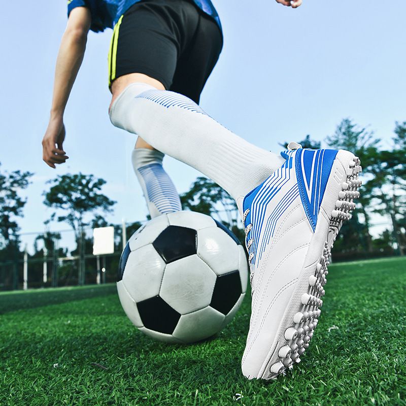 Herren- Damen-Fußballschuhe den Innen- und Außenbereich, für Erwachsene, gebrochene Spikes, rutschfest, verschleißfest,_voghion.com