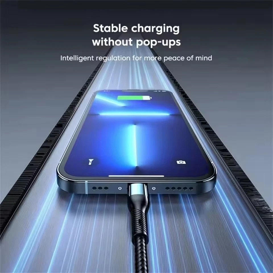 3in1 I FAST CHARGER USB Charging Cable For USB; Type C; IPhone_voghion.com