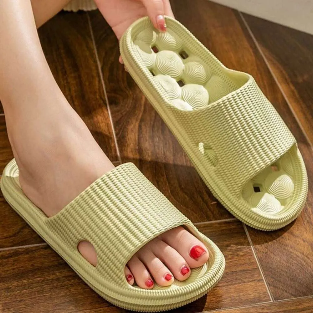Shower Slippers Couples Indoor Bathroom Anti slip Home Hotel size_voghion.com