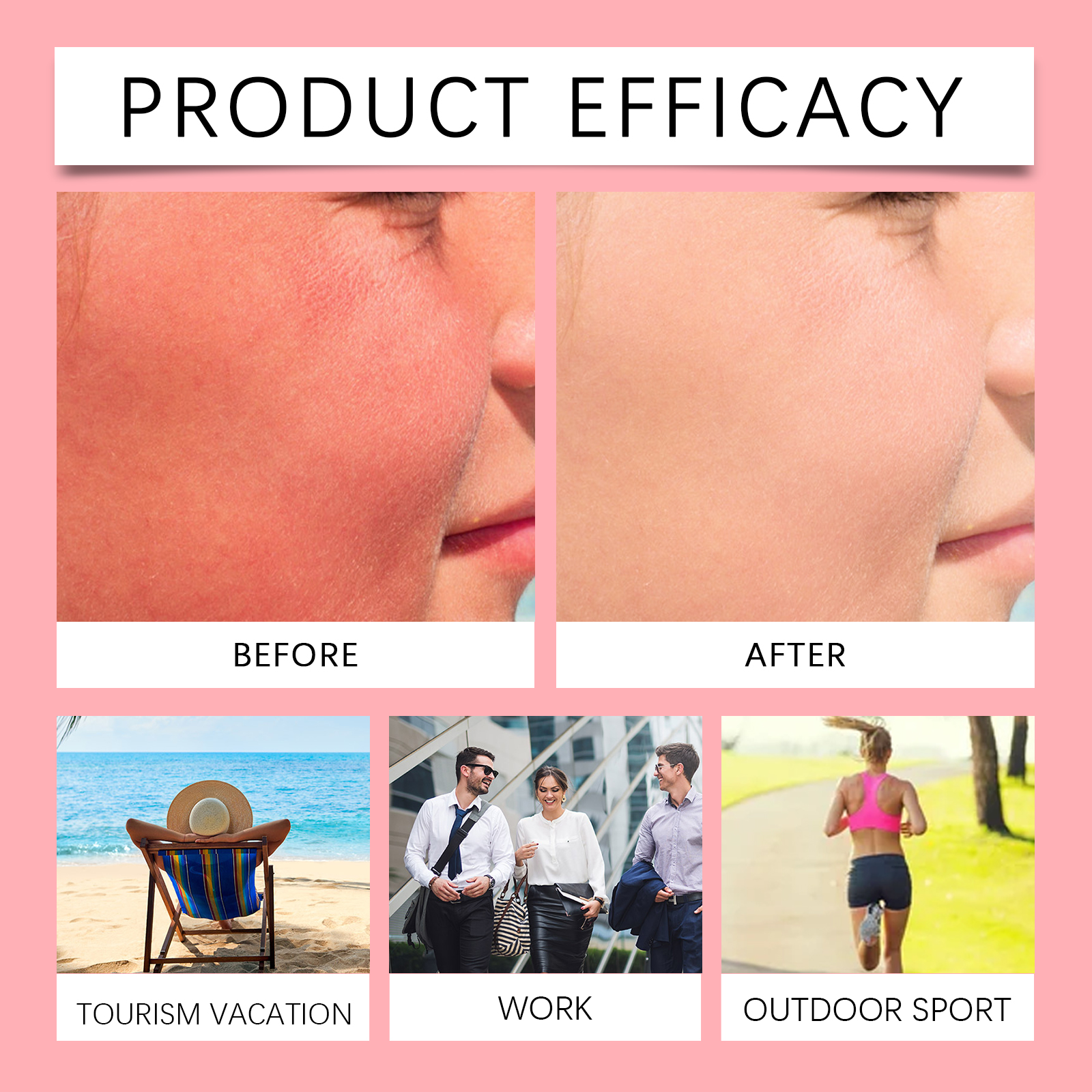 EELHOE Protection Stick, Summer Outdoor Sun Protection Spf50 Body Skin Moisturizing And Moisturizing Care Stick_voghion.com