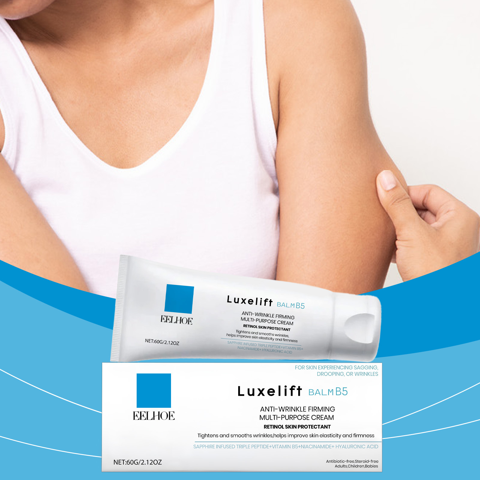 Body Butter Skin Cream, Body Moisturizing Moisturizing Skin Care Cream