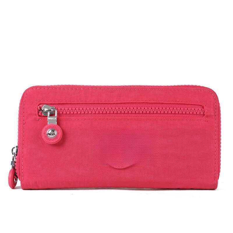 New Nylon Oxford Cloth Women's Bag, Simple, Lightweight, Long, Single Zipper, Multi-pocket Card Case_voghion.com