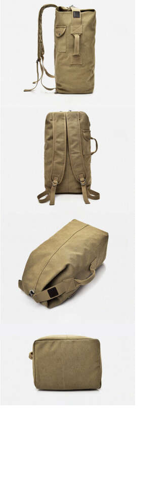 Fashion Knows No Limits, Capacity Knows No Boundaries! This Men's Canvas Bag Is Super Eye-catching For Outdoor Travel_voghion.com