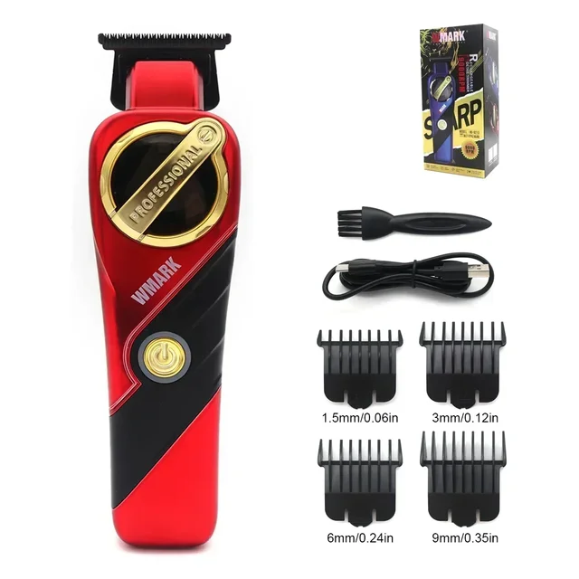 Professionell hårtrimmer för män med dlc t-blad zero gapped_voghion.com