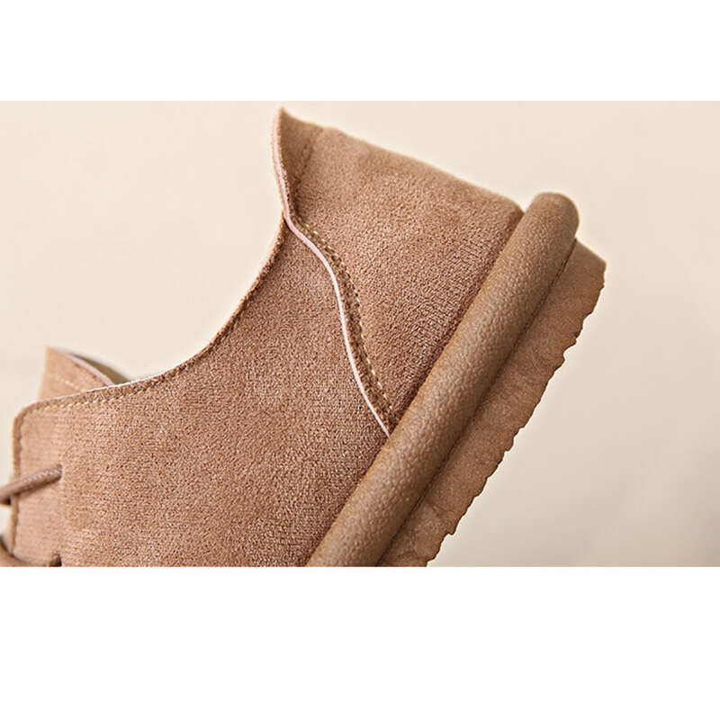 Women's Polken Velcro College Style Wide Head Forest Series Flat Single Clown Cute Shoes_voghion.com