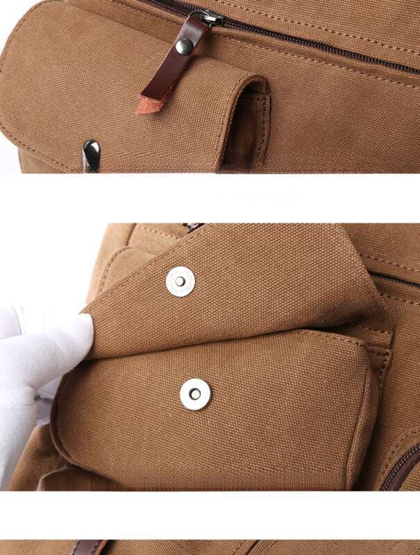 Men's Canvas Shoulder Crossbody Computer Bag, Men's Casual Bag_voghion.com