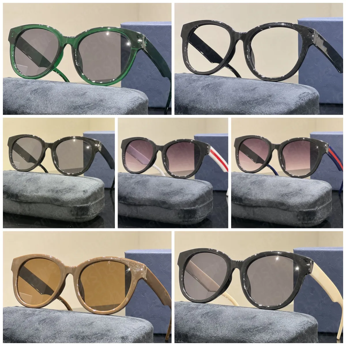 Bequem für moderne Herren Designer Damen Qualitäten vielseitige Damen Sonnenbrille_voghion.com