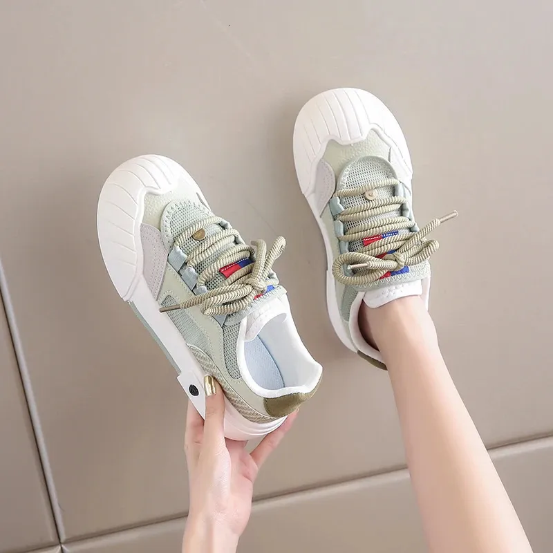 Biscuit Trend Women's Sneakers Comfortable Breathable Shoes_voghion.com