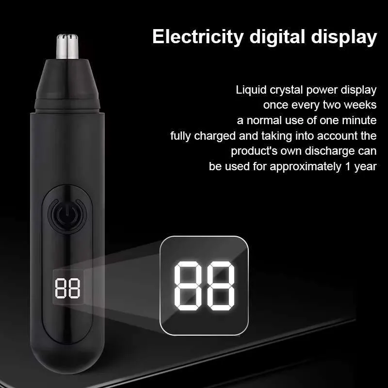 Electric Nose/Ear Trimmer - Low Noise Portable_voghion.com