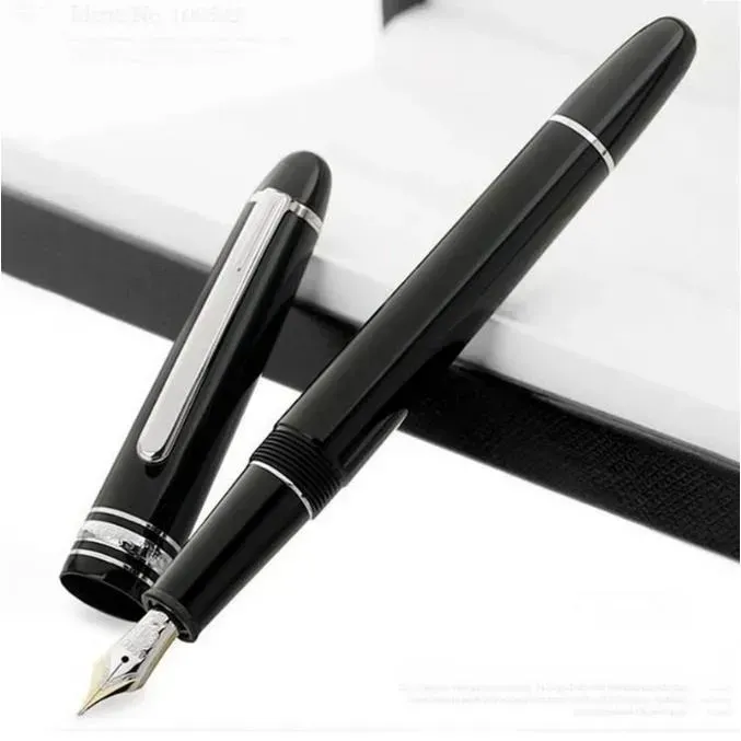 wholesale 163 Black Resin Rollerball Pen Ballpoint Pen High Quality School Office Writing Fountain Pens With_voghion.com