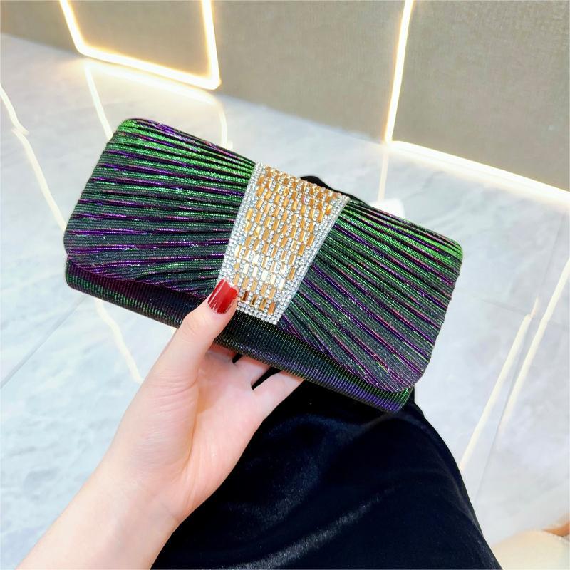 Bolso de mano de lujo para cenas de celebridades, de moda, para mujer, para banquetes, pequeño, tipo bandolera, para bar_voghion.com