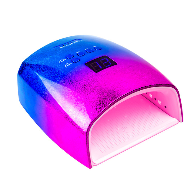 Batteriebetriebene, wiederaufladbare Nagellampe, kabelloser Nagelgeltrockner, Pediküremaschine, LED-Licht für Nägel, kabellose UV-LED-Nagellampe_voghion.com