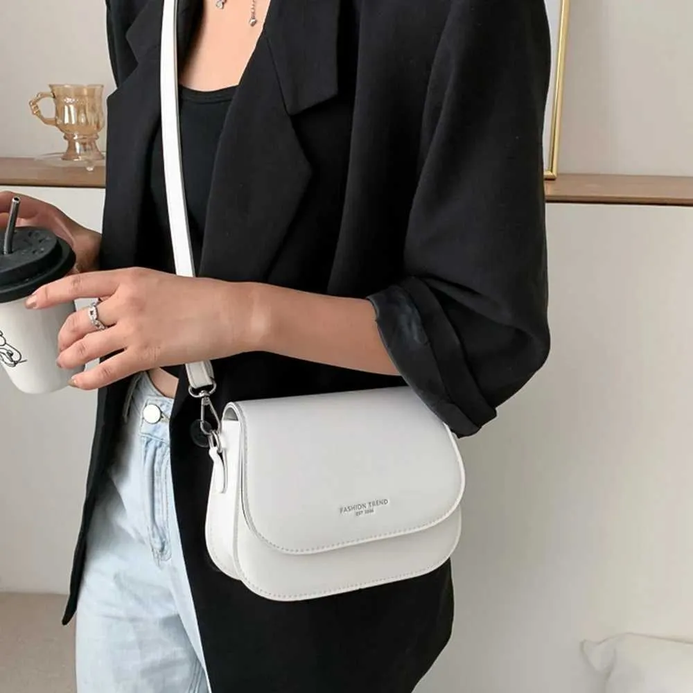 PU kožená dámská taška přes rameno módní jednobarevná mini temperamentní klopová kabelka elegantní dámská crossbody taška psaníčko_voghion.com