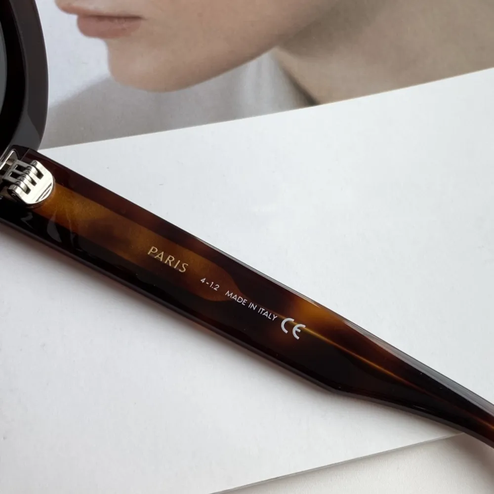 Sonnenbrille Frankreich Vintage für Frau Designer Sexy Cat Eye G Oval Acetat Schutzbrille Autofahren Damen_voghion.com