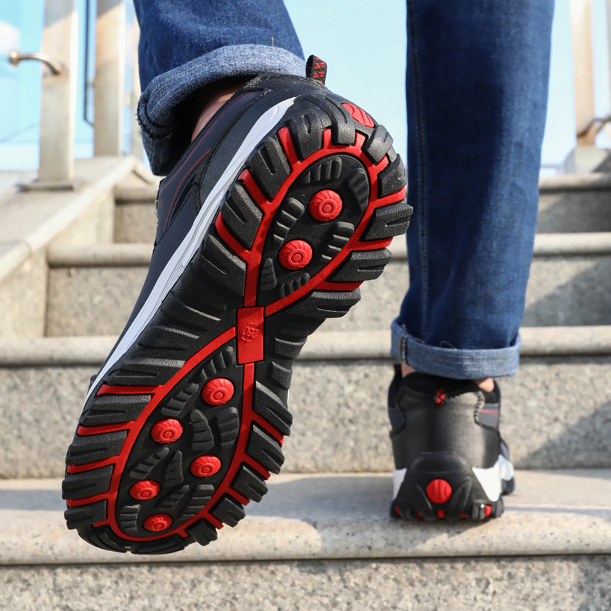 Steel Toe Cap For Men Boots Puncture-Proof Work Safety Protective Working Shoes Male Footwear Security Sneakers_voghion.com
