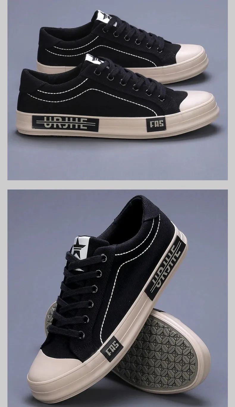 Hochwertige Herren-Canvas-Mode, bequeme Herren-Freizeitschuhe, atmungsaktiv, flach, zum Schnüren, für den Außenbereich, rutschfeste Herren-Sneakers 250225_voghion.com