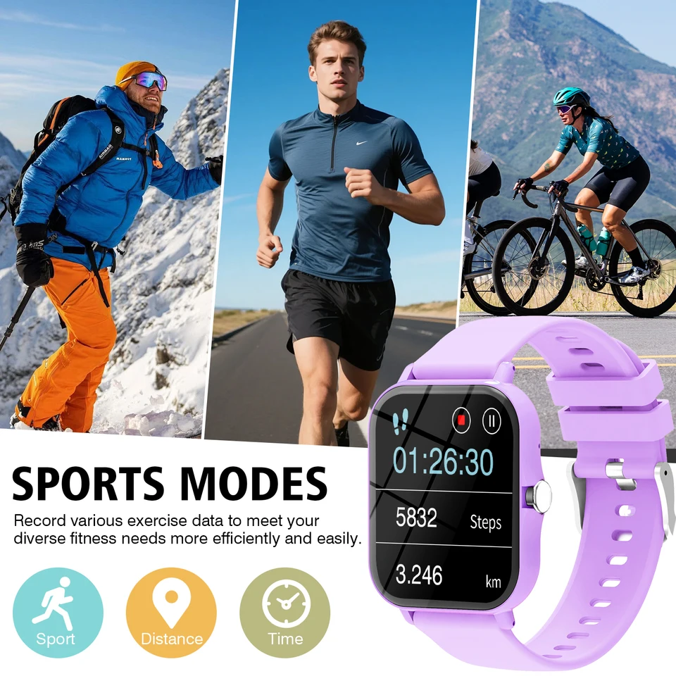 Smartwatch With Wireless Call Dial And App Notifications For Men_voghion.com