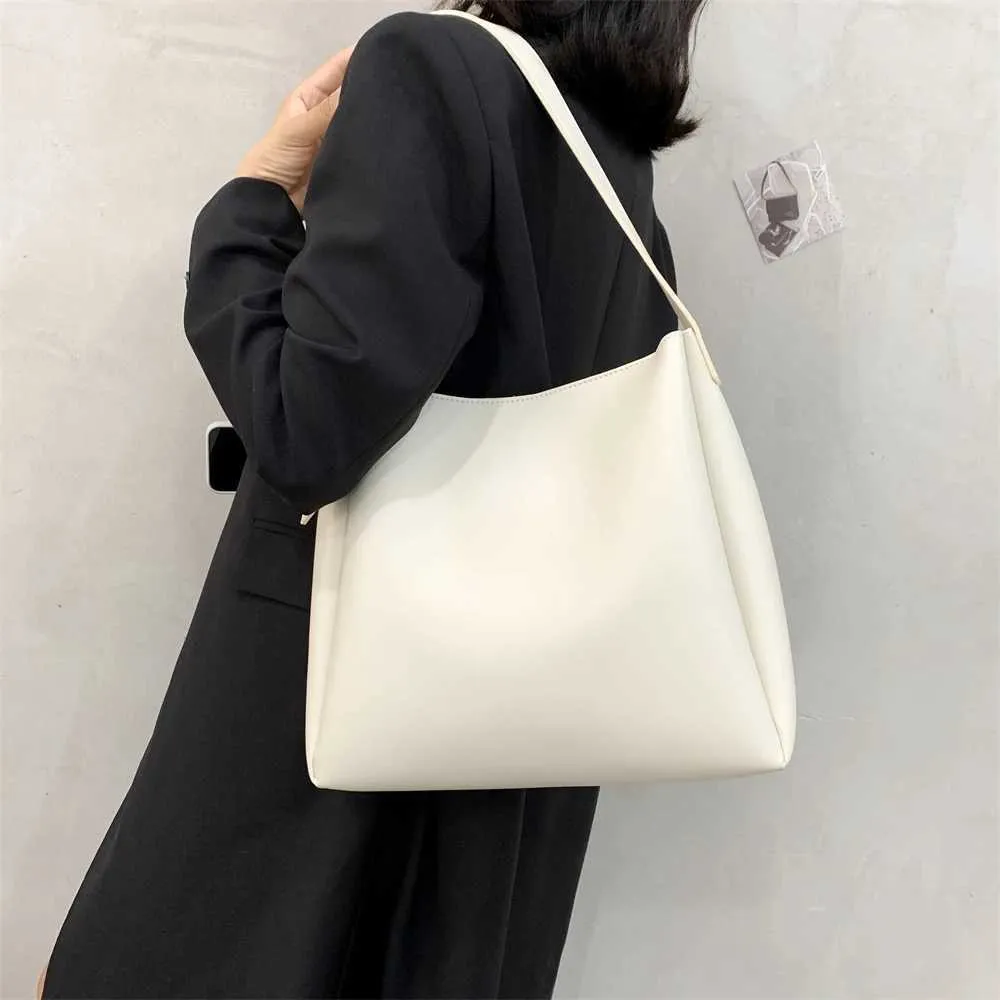 Women's Large Capacity Shoulder Bag And Handbag Set Pu Leather_voghion.com