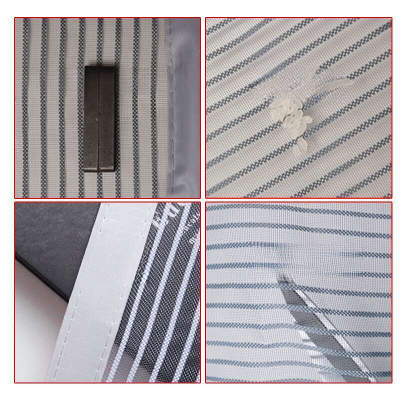 Velcro Anti-mosquito Self-adhesive Invisible Net Window, Magnetic Curtains, Home Curtains_voghion.com