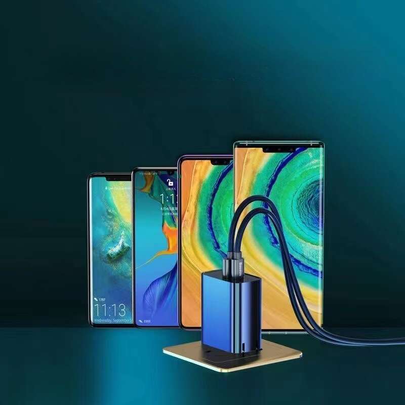 6A adatkábel Huawei Vivo mobiltelefonhoz, TypeC Honor gyors töltőkábel, fonott vezeték, új autómodell_voghion.com