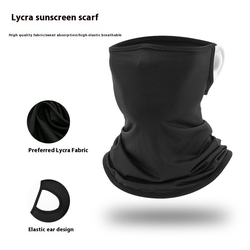 Outdoor Cycg Masked Hanging Ear Bib Head Face Mask Multifunctional Magic Bandana Neck Cover_voghion.com