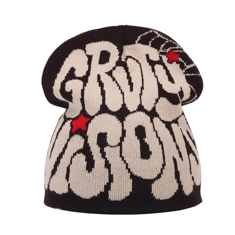 Winter Herbst gestrickte Wolle minus zwei Mütze Cargo Y2k Mütze für Männer Frauen Kanye Mützen Gorras Hombre Top halten warm Hut wind dicht_voghion.com