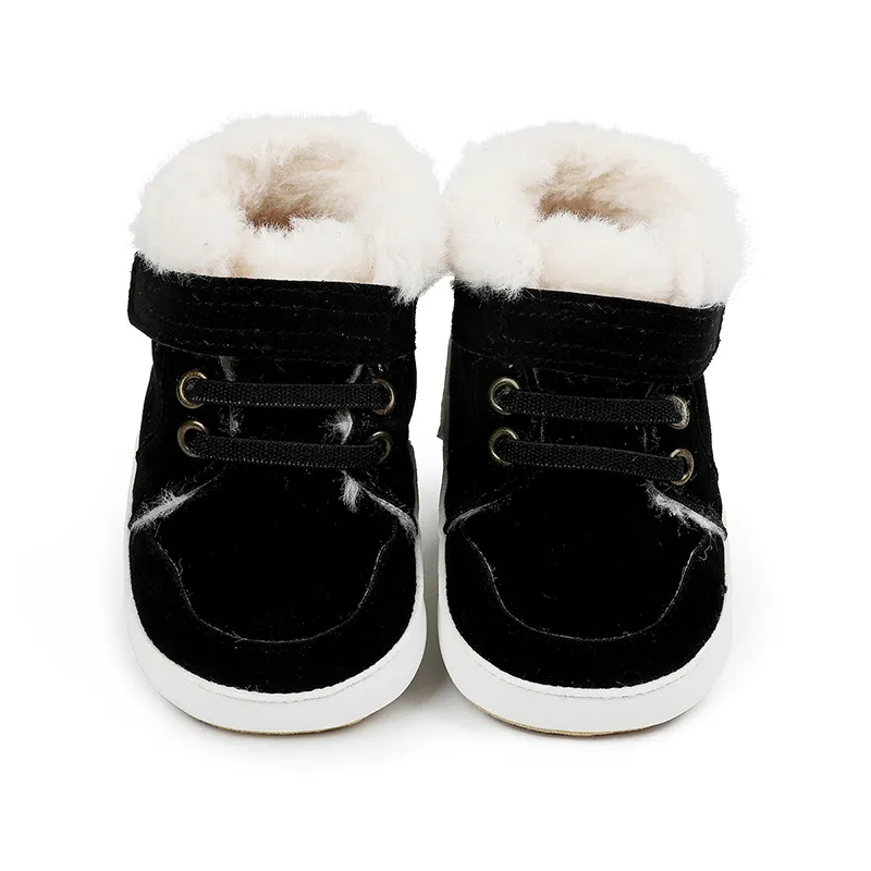 Winter Infant Boots Warm Plush First Walker Shoes For Newborns_voghion.com