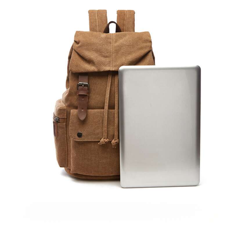 Canvas Computer Korean Version, Fashion Backpack, Student Bag, Travel Backpack_voghion.com