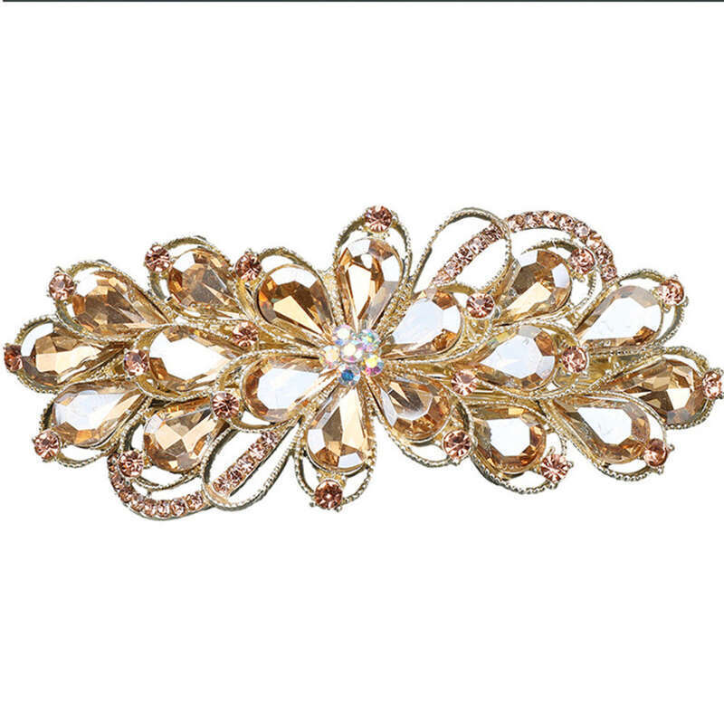 8 cm großes, frühlingshaftes, modisches Temperament, Mutter-Rückseite des Kopfes, Kreuzclip, Haar-Accessoire_voghion.com