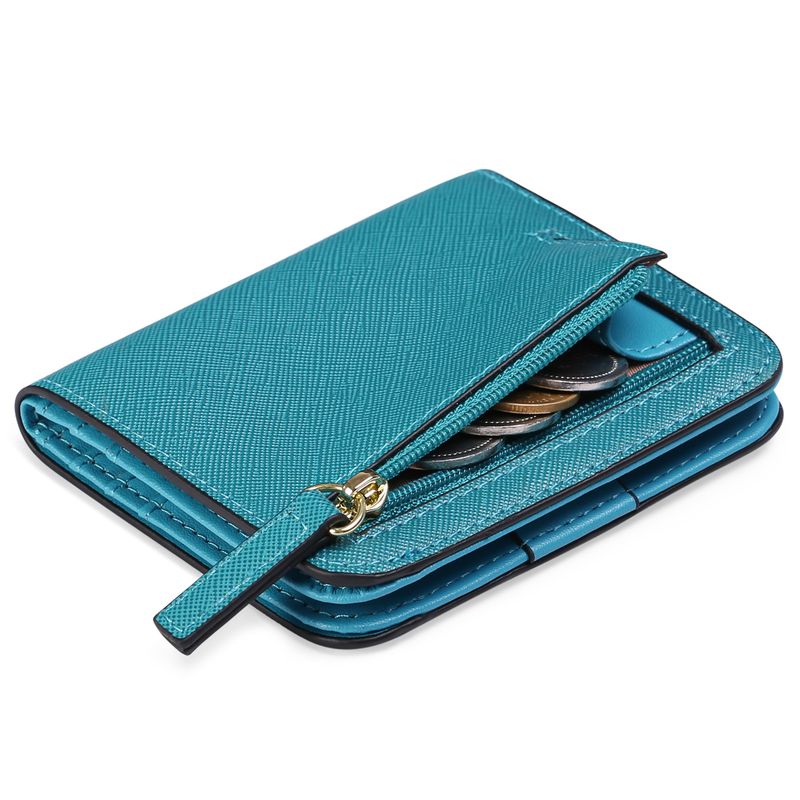 Neue ultradünne Damen-Kurzbrieftasche mit mehreren Funktionen, koreanische Version der einfachen PU-Münze_voghion.com