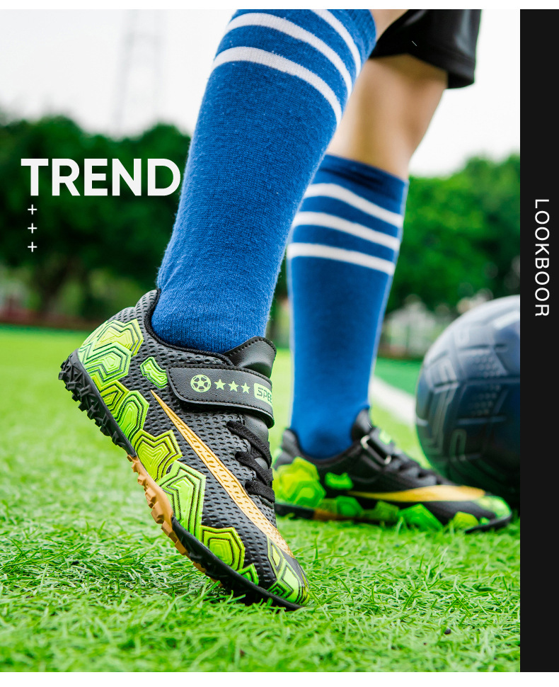 Fujian Factory TF per bambini unghie rotte ragazze scuola elementare ragazzi e adolescenti scarpe da allenamento da calcio_voghion.com