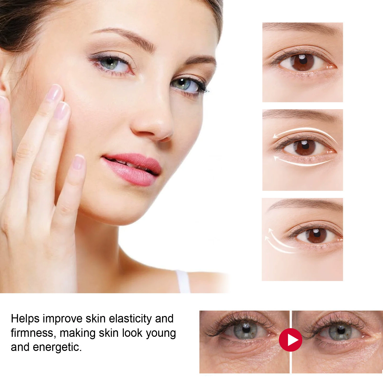 EELHOE Stick de Retinol Formulă delicată Cremă hidratantă pentru piele, hrănitoare și catifelată pentru ochi_voghion.com