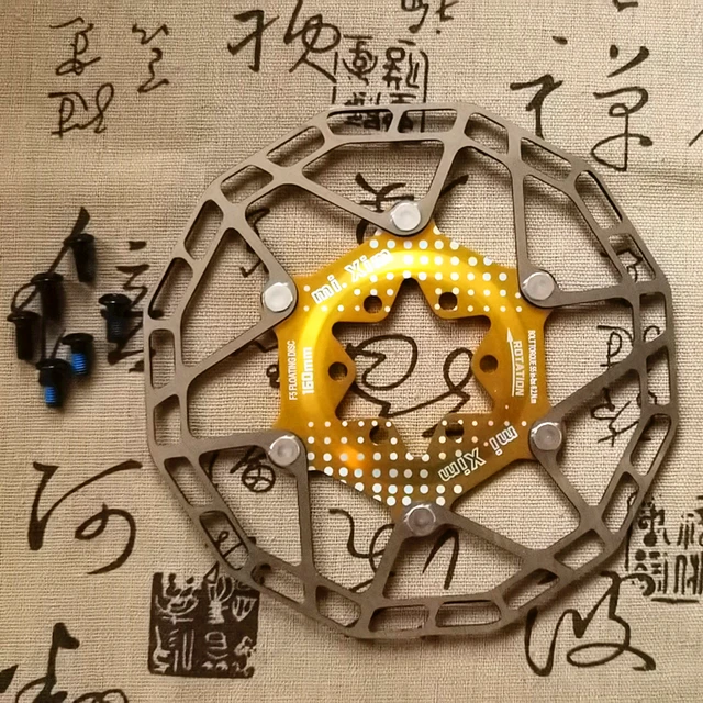 New Bicycle ating Rotor Pads Stainless Steel 160mm Super Light Brake Disc Rotors With 6 Bolts for MTB Bike_voghion.com