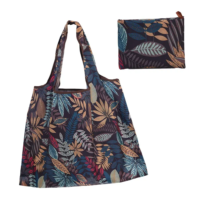 Multiple Styles Size Folding Shopping Bag Environmental Protection Large Capacity Lightweight And Portable Storage Bags_voghion.com
