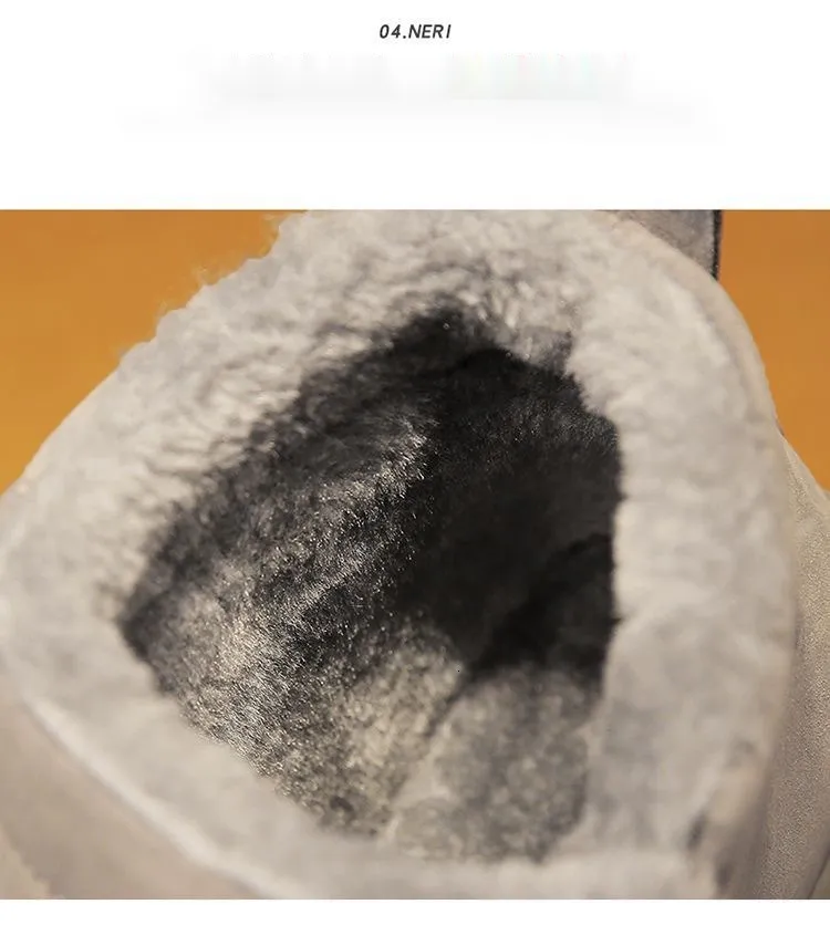 Grenzüberschreitender Großhandel neuer Winter-High-Top-Designer-Herrenschuhe Mode Schnee mit Plüsch dicker seitlicher Reißverschluss kalt_voghion.com