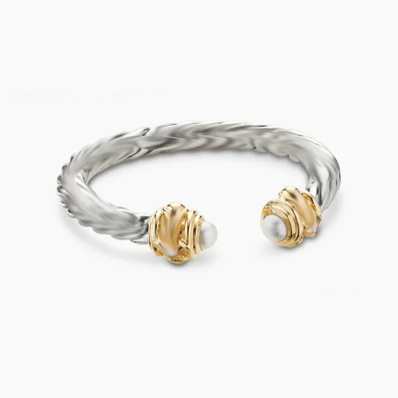 Anelli di design per uomo e donna intrecciati con scatola fascia gioielli di moda placcati in oro con trapano anello cavo filo_voghion.com