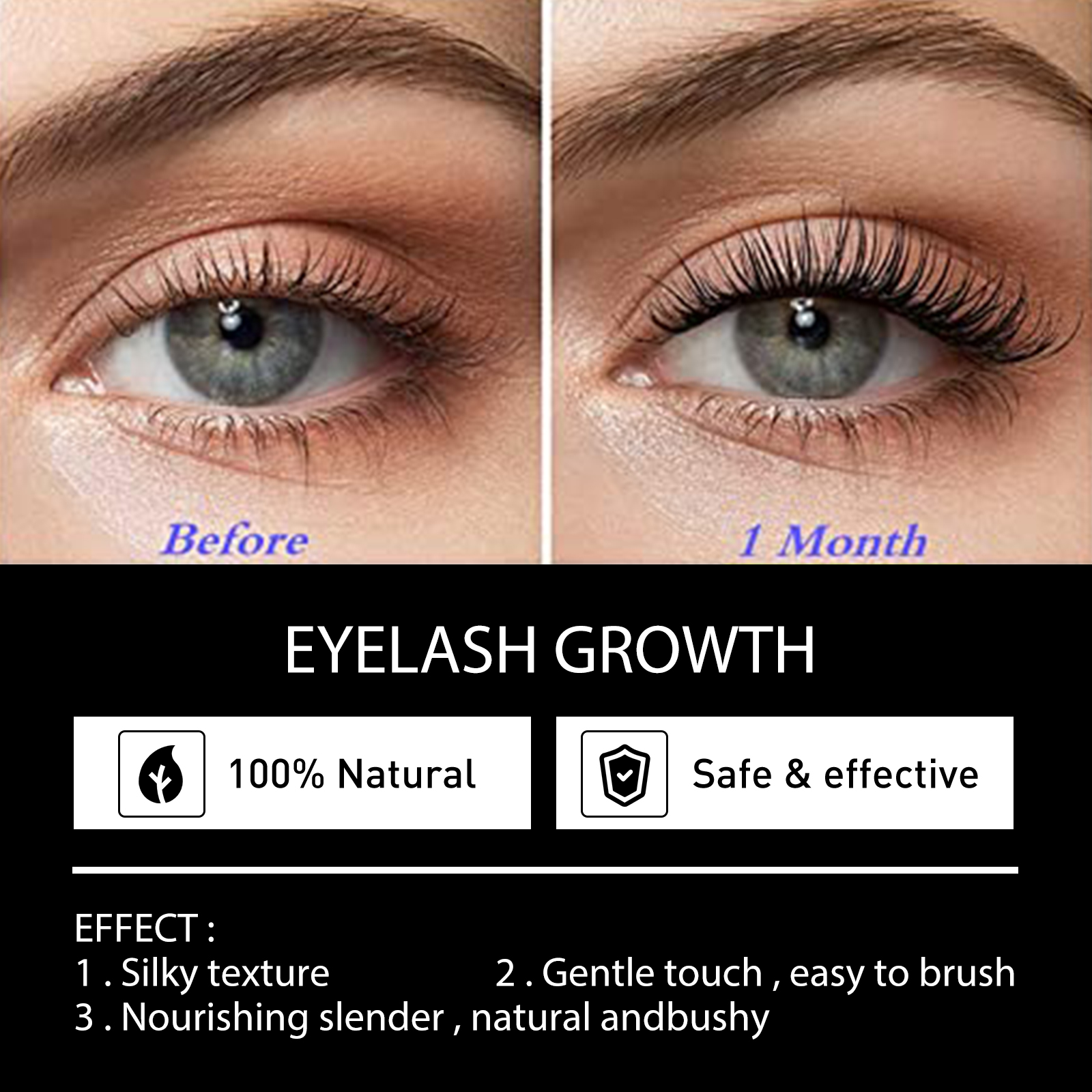 West&Month Verlengende Volumizing Mascara Ultra-Zwarte Kruldefinitie Voedende Formule Met Ergonomische Borstel_voghion.com