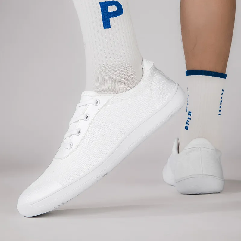 Sneakers for Men New Wide Barefoot Sneaker 2024 Flats Soft Zero Drop Sole Wider Toe Light Weight Fashion Shoes Plus Size_voghion.com