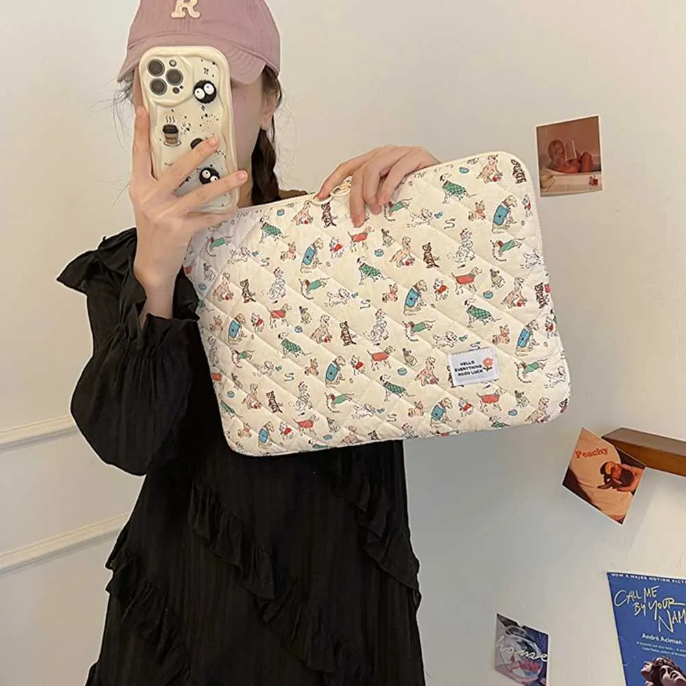wer Pattern Laptop Sleeve Case Bags Shockproof Computer Cover Bag Tablet Pouch for book Air Pro 11 13 14 15 Inch_voghion.com