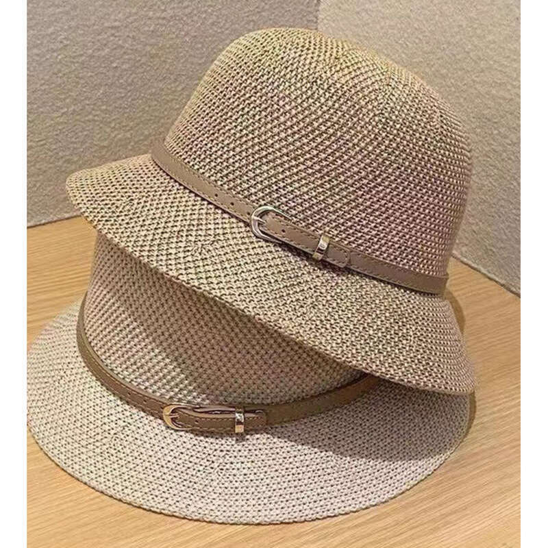 Chapeaux pour femmes printemps-été, protection solaire, chapeau de pêcheur, nouveauté pour femmes, tendance et polyvalent, style occidental_voghion.com