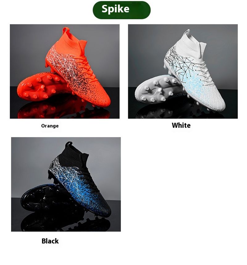 High-Top-Fußballschuhe für Männer und Frauen Modelle mit langen Spikes Jugend Sekundarschüler professionelles_voghion.com