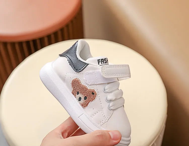 Børn 2024 Forår Efterår Børnesneakers Drenge Sport Mode Søde Dyr Piger Småbørnssko Træningssko Størrelse 21-30_voghion.com