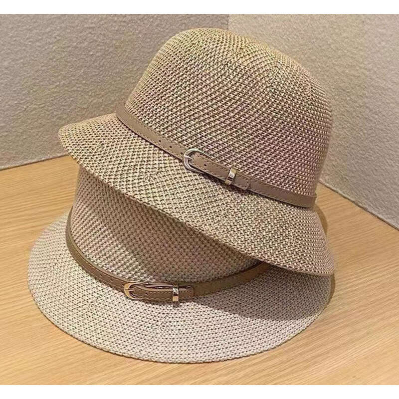 Chapeaux pour femmes printemps-été, protection solaire, chapeau de pêcheur, nouveauté pour femmes, tendance et polyvalent, style occidental_voghion.com